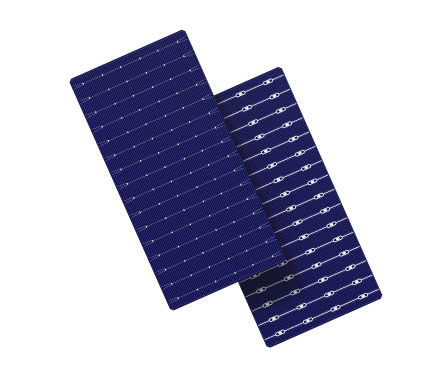 panneau solaire demi-cellule