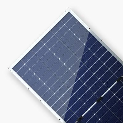  525W-550W Verre double bifacial Multi-busbars demi-cellule argent encadré solaire PV panneau