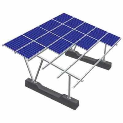 Système de structure de montage sur panneau solaire de carport
