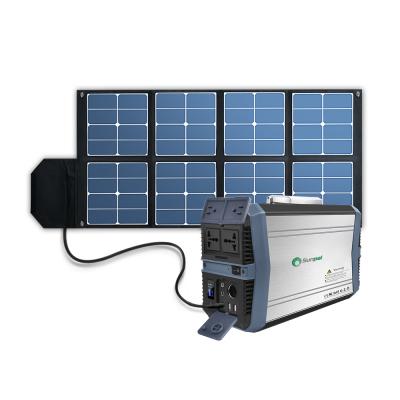 Sunpal 1500W 417600mah ac 110V 220V générateur solaire centrale électrique portable pour charger différents appareils