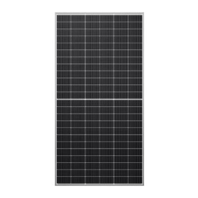 Coût équitable 560w~580w panneau solaire mono demi-cellule en verre unique
