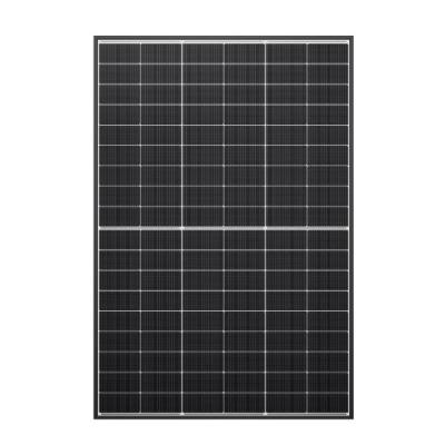 Prix ​​d'usine 415 ~ 445W panneau photovoltaïque mono-facial à cadre noir