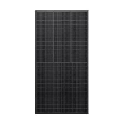 555W ~ 585W Fournisseur de panneaux photovoltaïques mono-faciaux à 72 cellules entièrement noirs