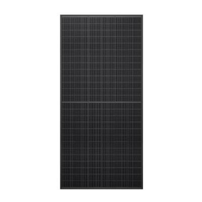 Prix ​​équitable pour un panneau solaire en verre simple entièrement noir de 605 à 635 W