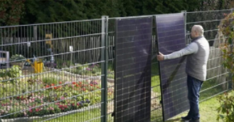 Allemagne : Systèmes photovoltaïques enfichables sur les clôtures de jardin
